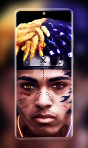 اسکرین شات برنامه XXXTentacion Wallpapers HD 5