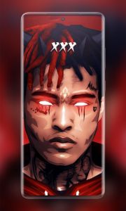 اسکرین شات برنامه XXXTentacion Wallpapers HD 4