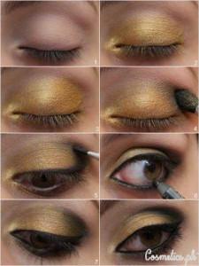 اسکرین شات برنامه Eyeshadow Makeup Step by Step 4