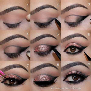 اسکرین شات برنامه Eyeshadow Makeup Step by Step 3