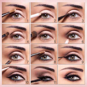 اسکرین شات برنامه Eyeshadow Makeup Step by Step 1