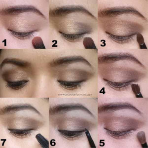 اسکرین شات برنامه Eyeshadow Makeup Step by Step 5
