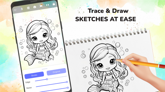 اسکرین شات 7 برنامه AR Draw Sketch & Paint