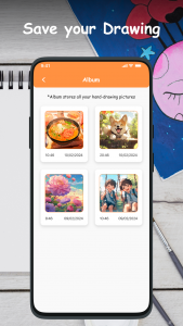 اسکرین شات 5 برنامه AR Draw to Sketch Photo
