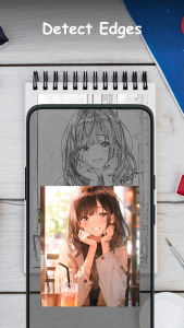 اسکرین شات 3 برنامه AR Draw to Sketch Photo