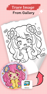 اسکرین شات 5 برنامه Art Drawing: Sketch, Trace