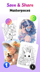 اسکرین شات 8 برنامه PicTrace: AR Drawing & Sketch