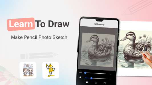 اسکرین شات برنامه Draw AR Sketch: Trace App 2