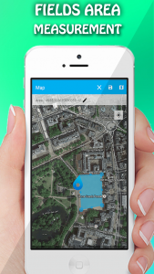 اسکرین شات برنامه GPS Fields Area Measure 1