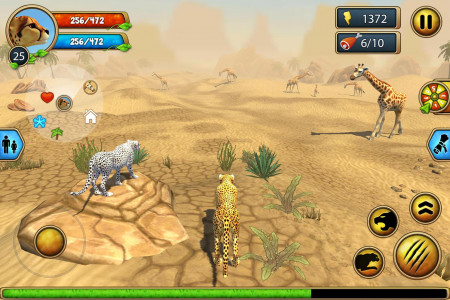 اسکرین شات بازی Cheetah Family Animal Sim 8