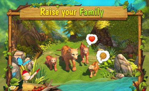 اسکرین شات بازی Mountain Lion Family Sim : Animal Simulator 7