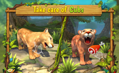 اسکرین شات بازی Mountain Lion Family Sim : Animal Simulator 8
