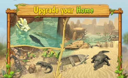 اسکرین شات بازی Crocodile Family Sim Online 6
