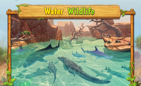 اسکرین شات بازی Crocodile Family Sim Online 4