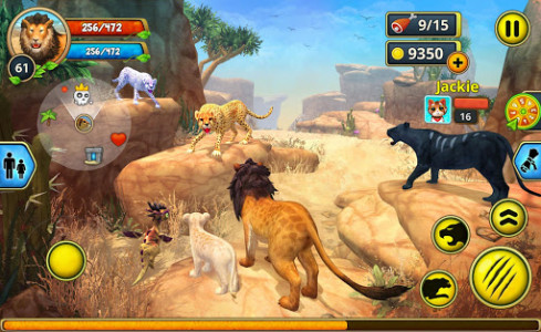 اسکرین شات بازی Lion Family Sim Online - Animal Simulator 7