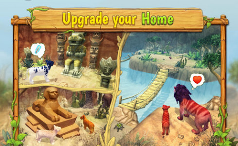 اسکرین شات بازی Lion Family Sim Online - Animal Simulator 5