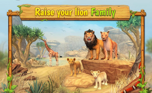 اسکرین شات بازی Lion Family Sim Online - Animal Simulator 8