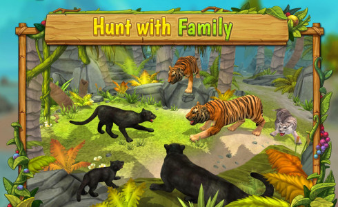 اسکرین شات بازی Panther Family Sim Online - Animal Simulator 2