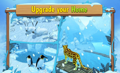 اسکرین شات بازی Snow Leopard Family Sim Online 6