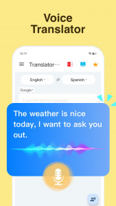 اسکرین شات برنامه AI Translator Pro: Snap, Speak 4