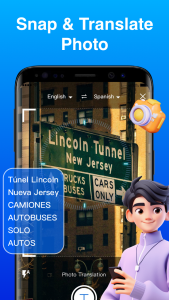 اسکرین شات 3 برنامه AI Translator: Photo & Voice