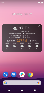 اسکرین شات برنامه Weather Station 4