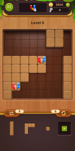 اسکرین شات بازی BlockPuz -Woody Block Puzzle 3