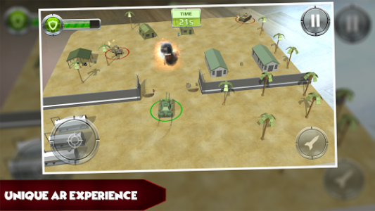 اسکرین شات بازی AR Tank Wars 1