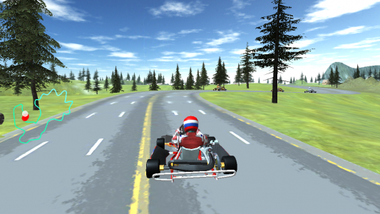 اسکرین شات بازی GO KART CHAMPIONSHIP 3D 2