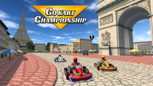 اسکرین شات بازی GO KART CHAMPIONSHIP 3D 1