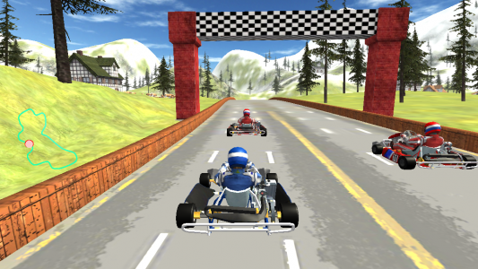 اسکرین شات بازی GO KART CHAMPIONSHIP 3D 4