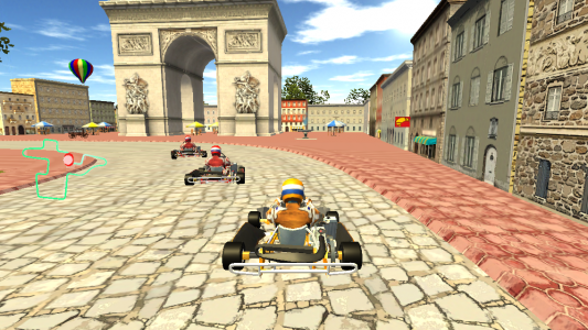 اسکرین شات بازی GO KART CHAMPIONSHIP 3D 5