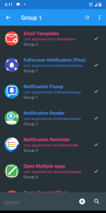 اسکرین شات 7 برنامه App Drawer