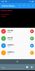 اسکرین شات 6 برنامه Arduino Bluetooth Controller