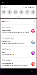 اسکرین شات 3 برنامه Fake Notifications