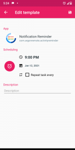 اسکرین شات برنامه Open App Scheduler 3