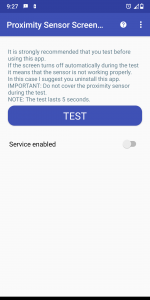 اسکرین شات 7 برنامه Proximity Sensor Screen Lock