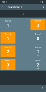 اسکرین شات 3 برنامه Tournament Manager