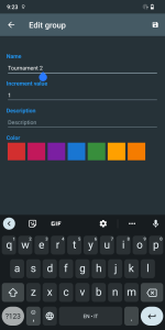 اسکرین شات 6 برنامه Tournament Manager