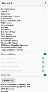اسکرین شات برنامه 4G Switcher - Force LTE Only 2