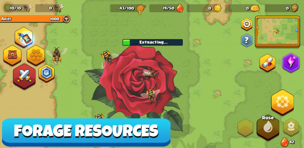 اسکرین شات 2 بازی Pocket Bees: Colony Simulator