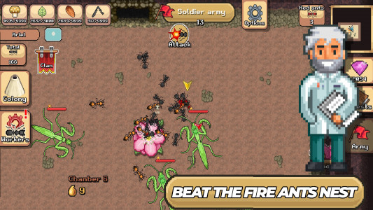 اسکرین شات 7 بازی Pocket Ants: Colony Simulator