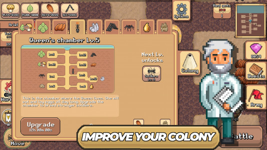 اسکرین شات بازی Pocket Ants: Colony Simulator 3