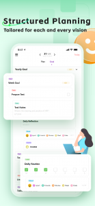 اسکرین شات برنامه Elisi - Structured planner 1