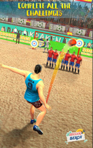 اسکرین شات بازی Free Kick Beach Football Games 2018 2