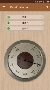اسکرین شات 4 برنامه Accurate Altimeter