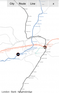 اسکرین شات برنامه Subway Maps 1