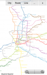 اسکرین شات برنامه Subway Maps 2