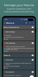 اسکرین شات برنامه MacroDroid - Device Automation 5