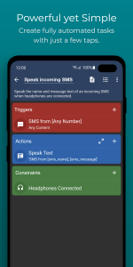 اسکرین شات 3 برنامه MacroDroid - Device Automation